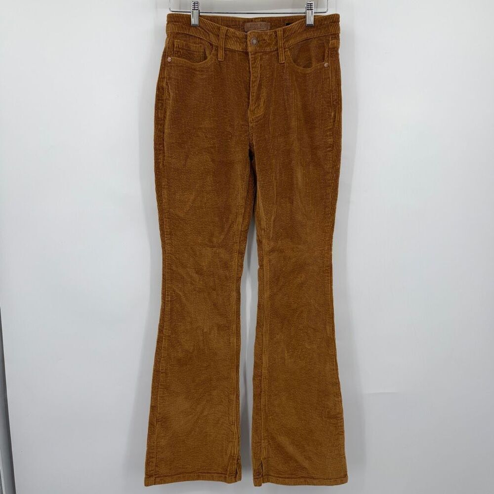 Judy Blue Brown Mid Rise Stretch Corduroy Bootcut Denim Jeans Size 28